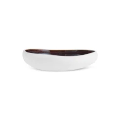 Best Earth Collection New Galactic Reactive Glaze Dessert/Side Plate, 22cm, White Side Plates