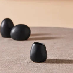 Hot Earth Collection New Galactic Reactive Glaze Toothpick Holder, 5cm, Salt And Pepper Shakers