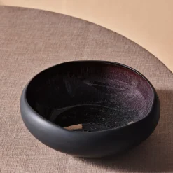 Outlet Earth Collection New Galactic Reactive Glaze Pasta Bowl, 21cm, Pasta Bowls