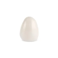 Online Earth Collection New Cupid Reactive Glaze Salt Shaker, 7cm, Beige White Salt And Pepper Shakers
