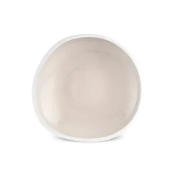 Discount Earth Collection New Cupid Pasta Bowl, 21cm, Beige White Pasta Bowls