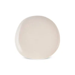 Sale Earth Collection New Cupid Dessert/Side Plate, 22cm, Beige White Side Plates