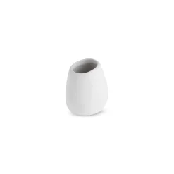 New Earth Collection New Galactic Reactive Glaze Toothpick Holder, 5cm, White Salt And Pepper Shakers