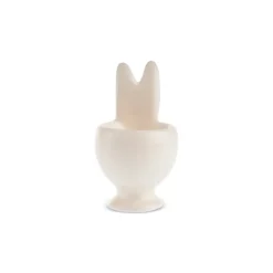 Discount Easter 25 Bunny Egg Cup, 10.5cm, White Bowls