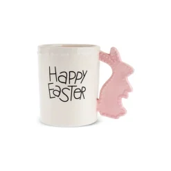 Outlet Easter 25 Dolomite Happy Easter Mug, 540ml, Pink White Mugs