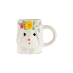 New Easter 25 Dolomite Mrs Bunny Mug, 510ml, White Yellow Mugs