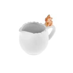 Discount Easter Milk Jug, 14cm, White Multi Cafetieres