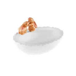 Sale Easter Snack Bowl, 20cm, White Multi Bowls