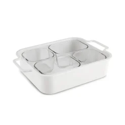 Outlet Ebru 6 Piece Breakfast Tableware Set, Multi Storage Containers