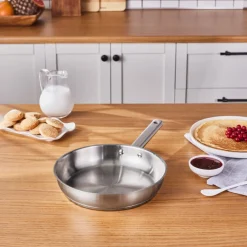 Sale Elite Stainless Steel Induction Mini Frying Pan, 14cm, Silver Pans|Induction Cookware