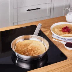 Sale Elite Stainless Steel Induction Mini Frying Pan, 14cm, Silver Pans|Induction Cookware