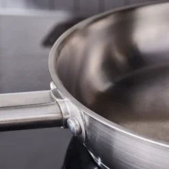 Sale Elite Stainless Steel Induction Mini Frying Pan, 14cm, Silver Pans|Induction Cookware