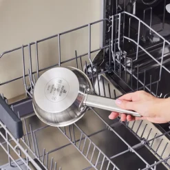 Sale Elite Stainless Steel Induction Mini Frying Pan, 14cm, Silver Pans|Induction Cookware