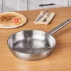 Sale Elite Stainless Steel Induction Frying Pan, 26cm, Silver Pans|Induction Cookware