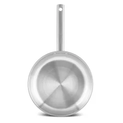 Sale Elite Stainless Steel Induction Frying Pan, 26cm, Silver Pans|Induction Cookware