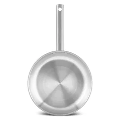 Sale Elite Stainless Steel Induction Frying Pan, 26cm, Silver Pans|Induction Cookware