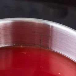 Discount Elite Stainless Steel Induction Stock Pot & Lid, 18cm, Silver Pots|Induction Cookware