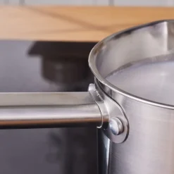 Sale Elite Stainless Steel Induction Milk Pot, 14cm, 1,6L, Silver Pots|Induction Cookware