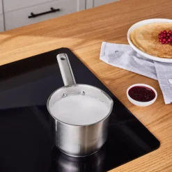 Sale Elite Stainless Steel Induction Milk Pot, 14cm, 1,6L, Silver Pots|Induction Cookware