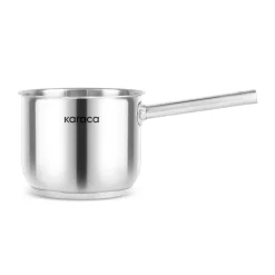 Sale Elite Stainless Steel Induction Milk Pot, 14cm, 1,6L, Silver Pots|Induction Cookware