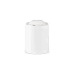 Discount Elizabeth Ceramic Pepper Shaker, Ecru Salt And Pepper Shakers