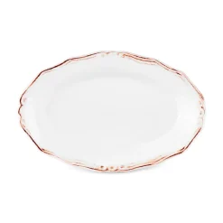 Sale Elizabeth Ceramic Serving Platter, 20cm, Ecru Serving Platters