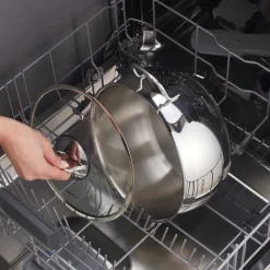 Hot Emirgan Stainless Steel Stockpot with Lid, 24cm, Silver Pots