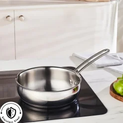 Sale Emirgan Steel Pan, 22cm, Silver Pans