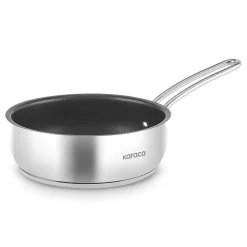 Emirgan Steel Pan, 24cm, Silver Pans