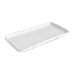 Online Epsilon Porcelain Rectangle Serving Platter, 26cm, White Serving Platters