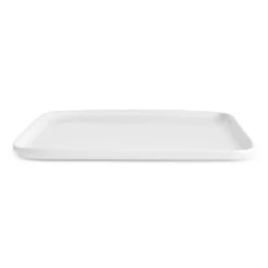 Best Epsilon Porcelain Square Dessert/Side Plate, 22cm, White Side Plates