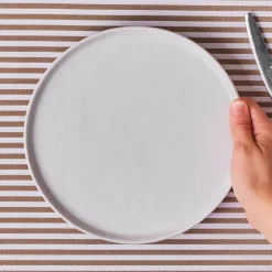 Sale Epsilon Porcelain Dessert/Side Plate, 22cm, White Side Plates