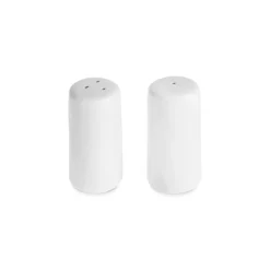 Discount Epsilon Porcelain Salt and Pepper Shaker, White Salt And Pepper Shakers