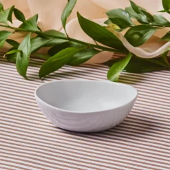 New Epsilon Porcelain Snack Bowl, 12cm, White Bowls