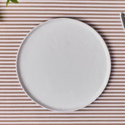 Epsilon Porcelain Dinner Plate, 28cm, White Dinner Plates