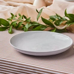 Clearance Epsilon Porcelian Serving Platter, 29cm, White Serving Platters