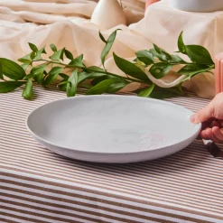 Clearance Epsilon Porcelian Serving Platter, 29cm, White Serving Platters