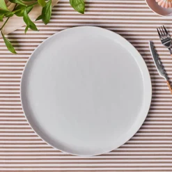 Hot Epsilon Porcelian Serving Platter, 35,5cm, White Serving Platters