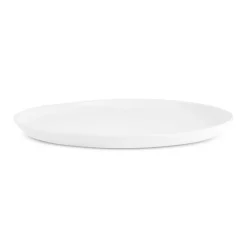 Hot Epsilon Porcelian Serving Platter, 35,5cm, White Serving Platters