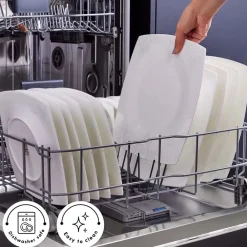 New Fine Pearl Helen 62-Piece Dinner Set for 12 People, White See All Dinner Sets|Fine Bone Dinner Sets