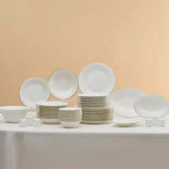 Discount Fine Pearl New Fame 58-Piece Dinner Set for 12 People, See All Dinner Sets|Fine Pearl Dinner Sets