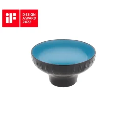 Best Fit Collection Stoneware CerealSoup Bowl, 20cm, Blue Black Bowls