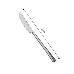 Discount Flame Stainless Steel Table Knife, 24cm, Silver Mix And Match Cutlery