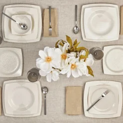 Online Flava 24-Piece Porcelain Dinner Set for 6 People, Multi See All Dinner Sets|Porcelain Dinner Sets