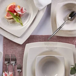 Online Flava 24-Piece Porcelain Dinner Set for 6 People, Multi See All Dinner Sets|Porcelain Dinner Sets