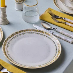 Outlet Forever Bone China Bondi 53-Piece Dinner Set for 12 People, Multi See All Dinner Sets|Bone China Dinner Sets