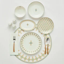 Forever Bone China Dorothy, 53-Piece Dinner Set for 12 People, See All Dinner Sets|Bone China Dinner Sets