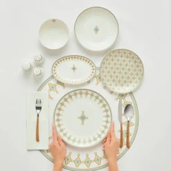 Forever Bone China Dorothy, 53-Piece Dinner Set for 12 People, See All Dinner Sets|Bone China Dinner Sets