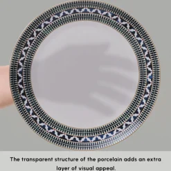 Online Forever Bone China New Cordoba 53-Piece Dinner Set for 12 People, Multi See All Dinner Sets|Bone China Dinner Sets