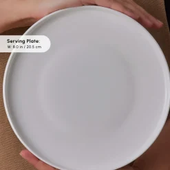 Forever Bone China Fika 22-Piece Serveware Set for 6 People, White Forever Bone China Serveware Sets|See All Serveware Sets